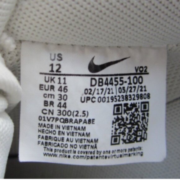 Nike Air Force 1 Low '07 Craft DB4455-100 Dark Beetroot Sneakers - Picture 3 of 7